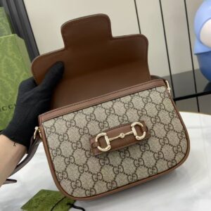 Gucci 1955 Genuine Leather Bag - Image 2